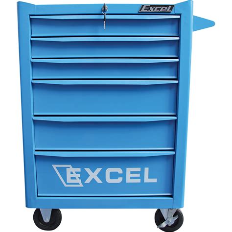 excel portable metal tool box|excel rolling metal tool chest.